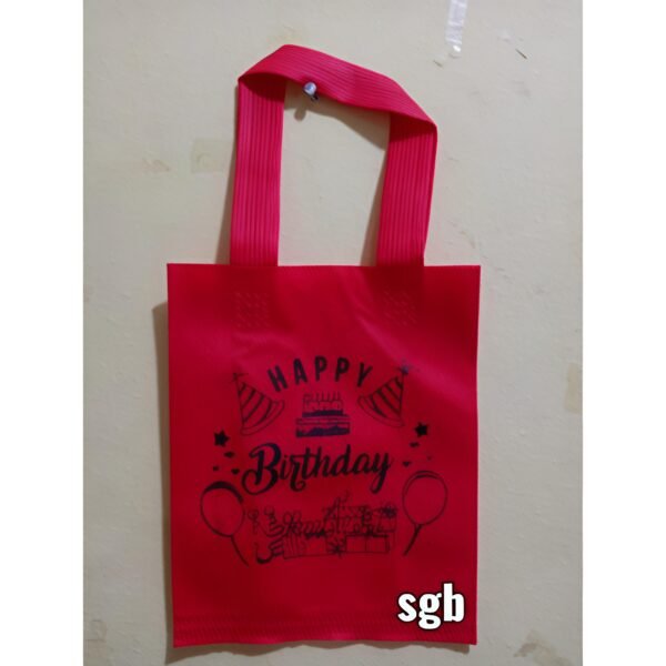 harga PERPCS Tas Spunbond Ulang Tahun TALI uk 20x25x8 - Goodie Bag UlTah - Gambar 5