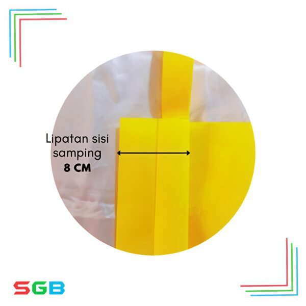 1 Lusin (12pcs) SUPER ECO 58GSM Spunbond tali Goodie Bag - Gambar 4