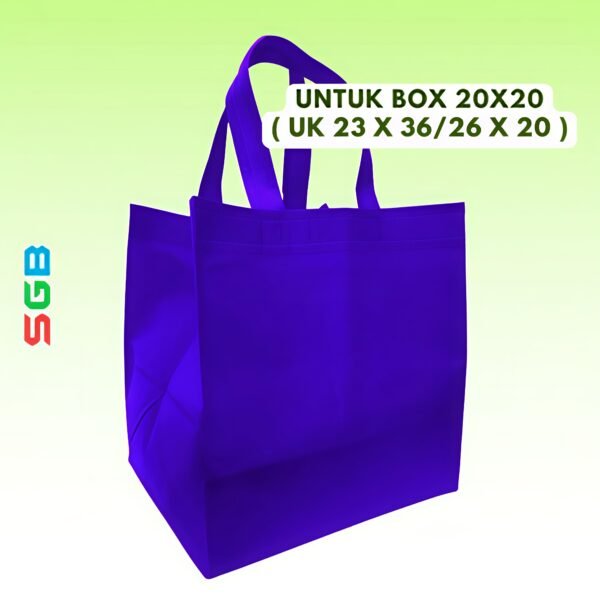 Tas HBPA BOX untuk isi (Box 22x22 / Box 20x20 / Box 25x25) HARGA PERLUSIN bahan 75gm / Goodie Bag (salin) - Gambar 3