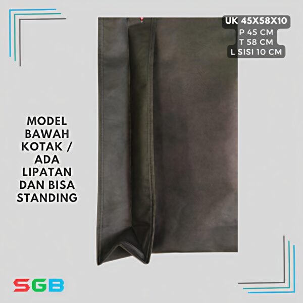 1 PCS Tas Spunbond Handle Box Model POTRAIT JUMBO uk 45X58X10 / Goodie Bag 75 gsm / Tas kain POLOS - Gambar 5