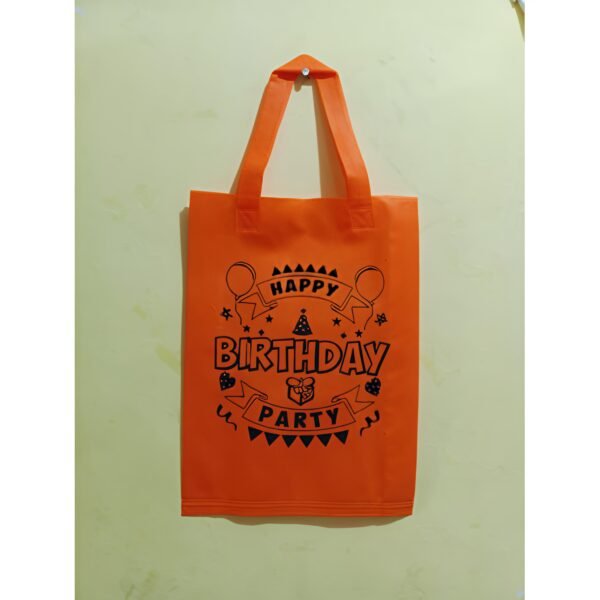 harga PER PCS Goodie Bag HBD ( Ultah ) Tali uk 25x35x8 70gsm  - Tas Kain Motif - Gambar 7