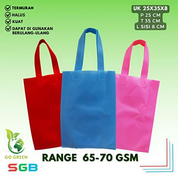 1 Lusin (12pcs) PaHe (PAket HEmat) Goodie Bag Handle