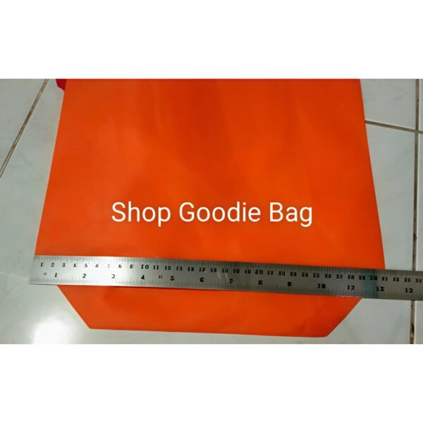 1 Lusin (12PCS) Tas Spunbond Handle Box Model Landscape uk32x26x12 Goodie Bag / Tas kain POLOS - Gambar 4