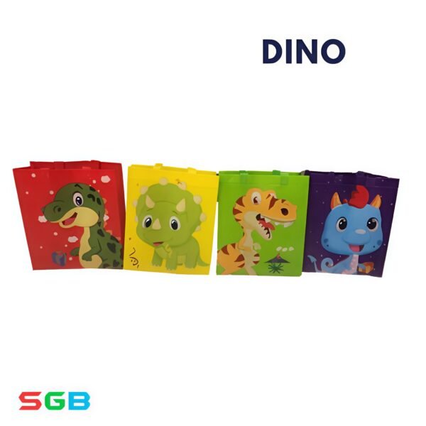 1 LUSIN (12PCS 4 MOTIF DENGAN TEMA SAMA) Laminasi 25X35X10 Barbagai Motif - Gambar 8