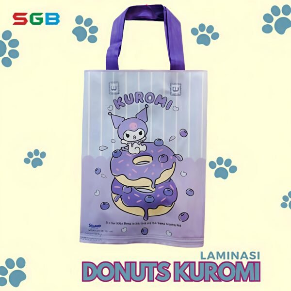 1 Lusin (12pcs) Laminasi Handle Lipatan Samping 25x35x8 Berbagai Motif - Gambar 6